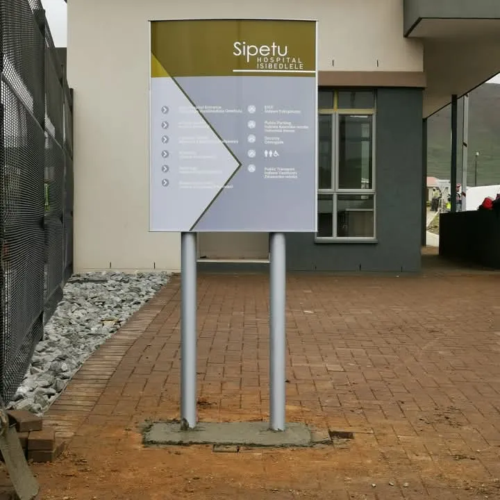 MBC Signs — Sipetu Hospital, Eastern Cape 6