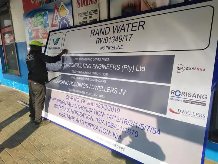 Signage and branding projects by MBC Signs in Brakpan